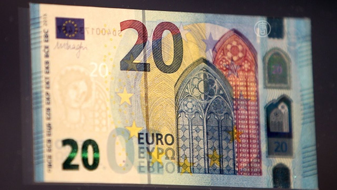 Евро 20 апреля. 20 Евро банкнота. 20 Евро купюра нового образца. Евро купюры нового образца. 50 Евро купюра.